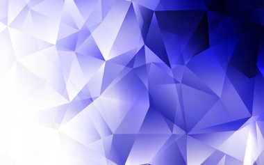 Kristaller, üçgen ışık mor vektör şablonu. Glitter soyut resim üçgen şekiller ile. Desen Web siteleri için kullanılabilir.