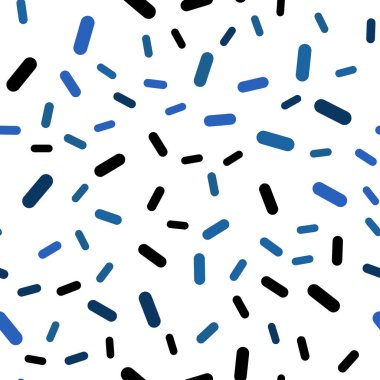 Hafif mavi vektör sorunsuz şablonu tekrar tekrar sopa ile. Parlayan illüstrasyon keskin çizgili renkli. Desen, işletme web siteleri için.