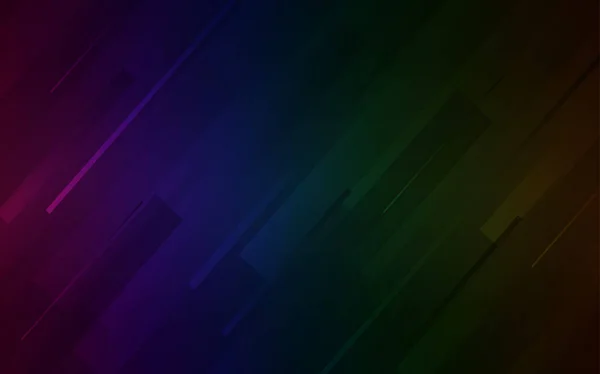 Темний Багатобарвний Вектор Текстури Кольоровими Лініями Декоративна Блискуча Ілюстрація Лініями — стоковий вектор