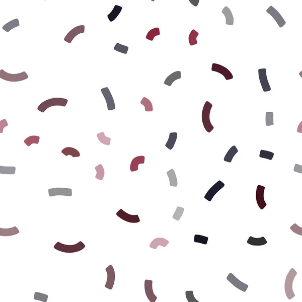 Dark Red Vecteur Fond Sans Couture Avec Des Cercles Abstraits — Image vectorielle