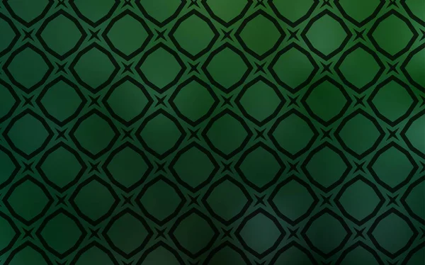 Texture Vectorielle Vert Clair Avec Belles Étoiles Illustration Colorée Brillante — Image vectorielle