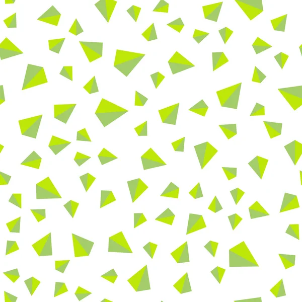 Nahtlose Isometrische Hülle Mit Hellgrünem Vektor Polygonalen Stil Schöne Illustration — Stockvektor