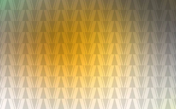 Patrón Vectorial Amarillo Oscuro Con Estilo Poligonal Diseño Decorativo Estilo — Archivo Imágenes Vectoriales