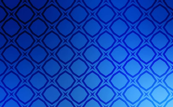 Modèle Vectoriel Bleu Clair Avec Étoiles Ciel Étoiles Sur Fond — Image vectorielle