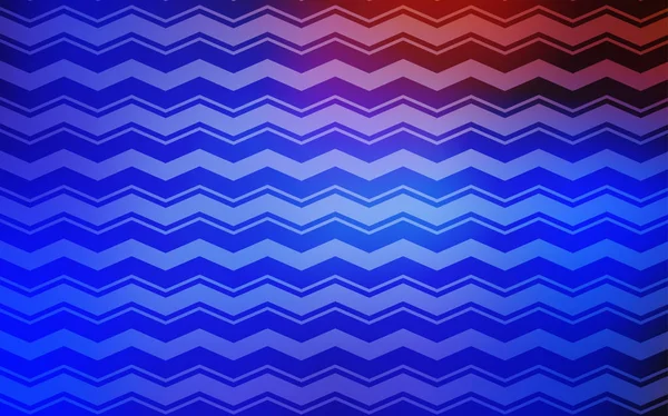 Bleu Clair Motif Vectoriel Rouge Avec Des Lignes Pointues Illustration — Image vectorielle
