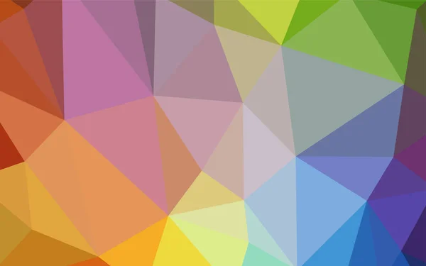 Licht Mehrfarbige Vektorgradienten Dreiecke Textur Moderne Abstrakte Illustration Mit Dreiecken — Stockvektor