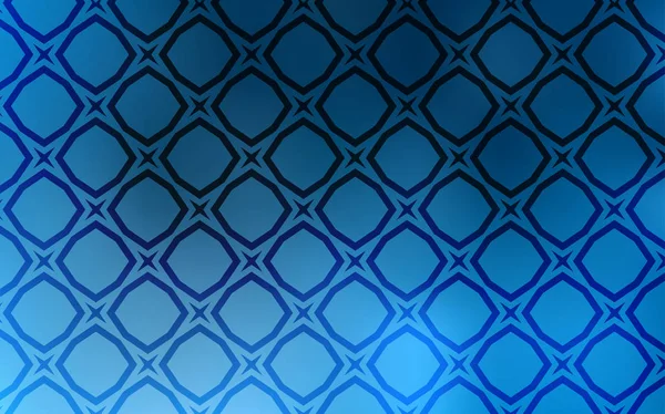 Layout Vettoriale Azzurro Chiaro Con Stelle Brillanti Illustrazione Colori Brillante — Vettoriale Stock