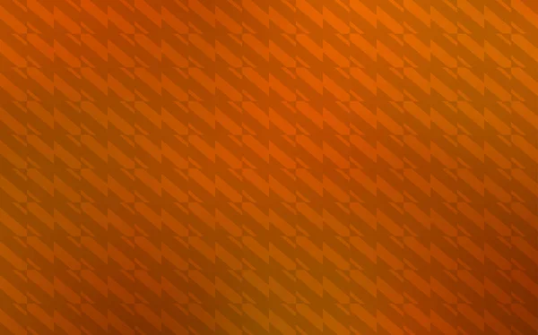 Modèle Vectoriel Orange Clair Avec Des Lignes Pointues Design Décoratif — Image vectorielle