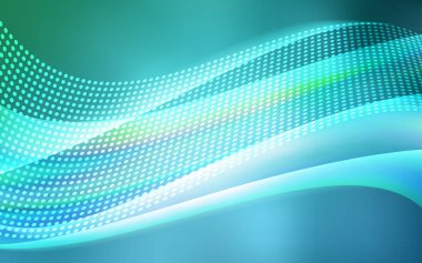 Daire, üçgen ışık mavi vektör şablonu. Renkli resimde daire ve çizgili fütüristik tarzı. Desen için modaya uygun Kumaş, duvar kağıtları.