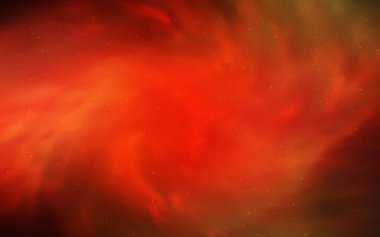 Uzay yıldızlı açık kırmızı vektör şablonu. Soyut şablonda gökyüzü yıldızlarıyla parlayan illüstrasyon. Reklamınız, posteriniz, afişiniz için en iyi tasarım.