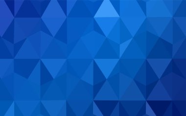 Açık mavi, vektör soyut Mozaik Desen sarı. Üçgenler ile modern soyut resim. Senin arka plan için dokulu deseni.