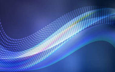 Diskler, satırları ile ışık mavi vektör doku. Soyut illüstrasyon renkli diskler ve üçgenler ile. Tasarım poster, afiş Web siteleri için.