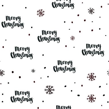 Koyu kırmızı, sarı renkli kar taneleri ile sorunsuz doku vektör. Modern geometrik soyut illüstrasyon kar taneleri ile. Desen için modaya uygun Kumaş, duvar kağıtları.