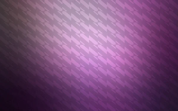 Світло Фіолетова Векторна Обкладинка Прямими Смугами Блискуча Кольорова Ілюстрація Гострими — стоковий вектор