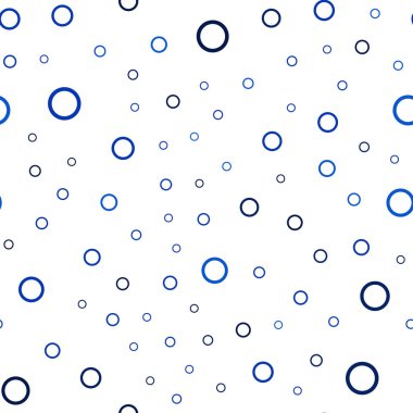 Koyu mavi vektör küreler ile seamless modeli. Modern Soyut illüstrasyon renkli su ile bırakır. Desen-ebilmek var olmak kullanılmış için güzel web siteleri.