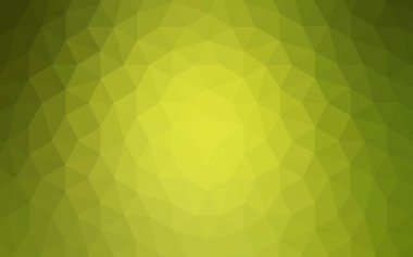 Işık yeşil vektör soyut mozaik zemin. Üçgenler ile modern soyut resim. Desen için bir marka kitabın zemin.