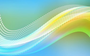 Açık mavi, vektör zemin noktalar ve çizgiler ile yeşil. Üçgen yapısı ile soyut tarzda dekoratif tasarım. Desen güzel web siteleri için.