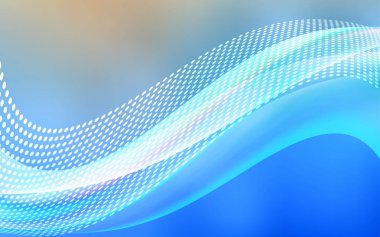 Kabarcıklar, satırları ile ışık mavi vektör arka plan. Üçgen yapısı ile soyut tarzda dekoratif tasarım. Marka kitap için yeni şablon.