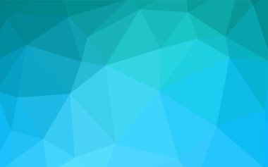 Koyu yeşil vektör Çokgen soyut düzeni. Renkli resimde üçgenler ile soyut tarzda. İşiniz için en iyi üçgen tasarım.