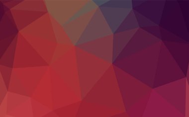 Pembe ışık, vektör soyut Mozaik Desen mavi. Üçgenler ile renkli resimde parlayan. İş tasarımınız için yeni stil.