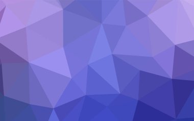 Pembe ışık, vektör degrade üçgenler desen mavi. Geometrik şekil gradyan ile Origami tarzında. Senin arka plan için dokulu deseni.