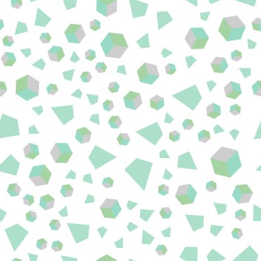 Hafif mavi vektör kapak üçgen, dikdörtgen ile kesintisiz, izometrik. Soyut illüstrasyon renkli çizgiler, küpleri ile. Desen için modaya uygun Kumaş, duvar kağıtları.