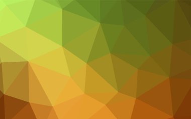 Koyu mavi vektör degrade üçgenler desen. Renkli resimde gradyan ile poligonal tarzı. Afiş için tamamen yeni şablon.