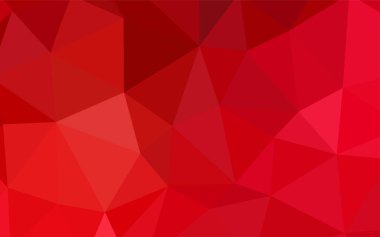 Üçgen zemin parlayan ışık kırmızı vektör. Gradyan ile Origami tarzında yaratıcı geometrik şekil. İşiniz için en iyi üçgen tasarım.