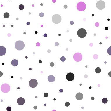 Pembe, mavi vektör sorunsuz arka plan ile bubbles ışık. İllüstrasyon renkli soyut daireler parlayan ayarlanmış. Kartvizit, Web siteleri için şablon.