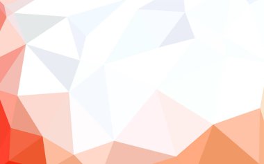 Koyu kırmızı vektör degrade üçgenler doku. Poligonal illüstrasyon parlayan, hangi üçgen oluşur. Tasarımınız için üçgen desen.