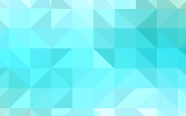 Işık yeşil vektör poligonal arka plan. Gradyan ile Origami tarzında yaratıcı geometrik şekil. İşiniz için yeni tasarım.