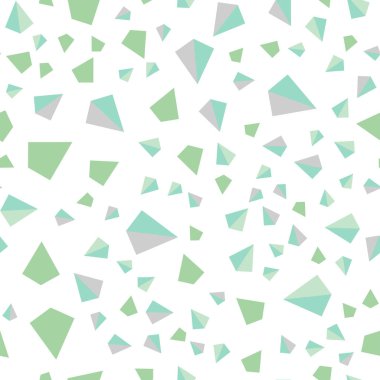 Hafif mavi vektör düzen hatları, üçgenler ile kesintisiz, izometrik. Renkli gradyan ile arka plan üçgenler. Tekstil, kumaş, duvar kağıtları için tasarım.