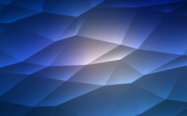 Koyu pembe, mavi kristalleri, üçgenler şablonuyla vektör. İllüstrasyon renkli üçgenler dizi. Akıllı tasarım, iş reklam için.