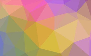 Koyu sarı vektör degrade üçgenler şablonu. Üçgenler ile renkli resimde parlayan. Desen için bir marka kitabın zemin.