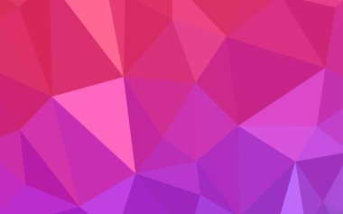 Işık mor, pembe vektör düşük poli kapak. Geometrik şekil gradyan ile Origami tarzında. Senin arka plan için dokulu deseni.