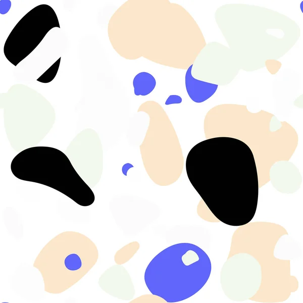 Lehké Barevné Vektorové Bezešvé Pozadí Bublinkami Glitter Abstraktní Ilustrace Rozmazané — Stockový vektor