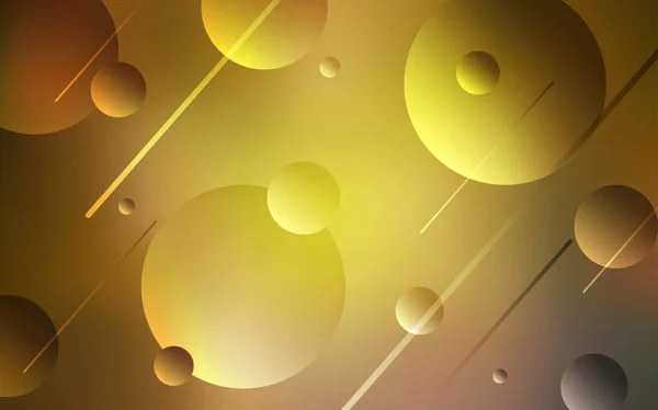 Dunkelgrüne Gelbe Vektorhülle Mit Flecken Moderne Abstrakte Illustration Mit Bunten — Stockvektor