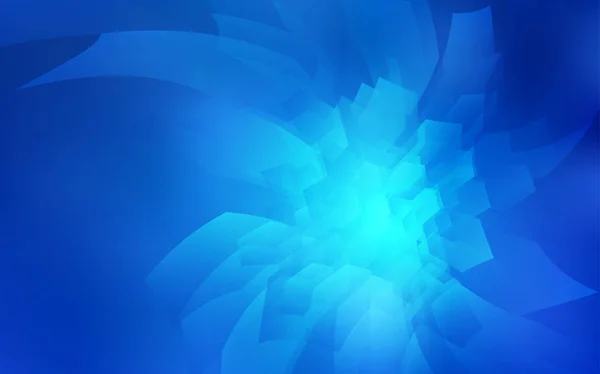 Light Blue Vector Template Hexagonal Style Glitter Abstract Illustration Hexagonal — Stock Vector