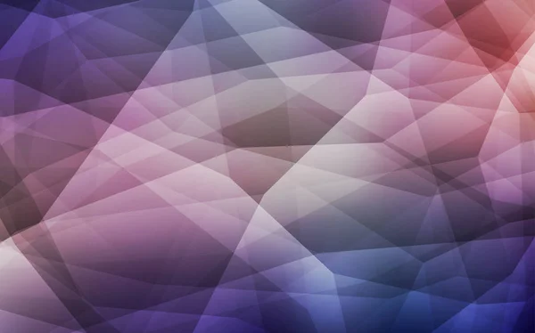 Fond Abstrait Polygone Vectoriel Rose Foncé Bleu Illustration Colorée Dans — Image vectorielle