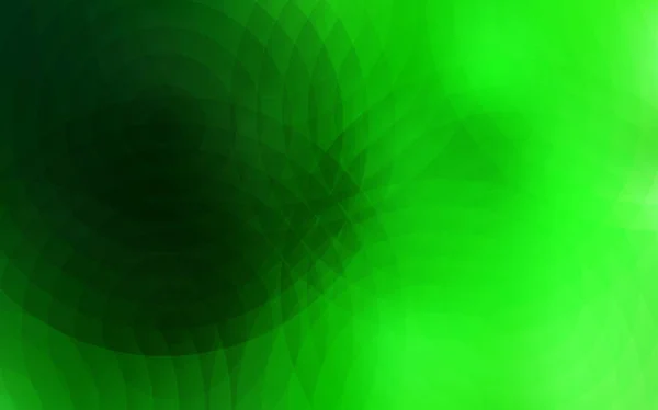 Hellgrüne Vektorabdeckung Mit Flecken Moderne Abstrakte Illustration Mit Bunten Wassertropfen — Stockvektor