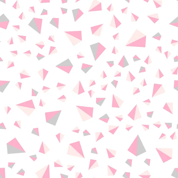 Light Pink Yellow Vector Less Seamless Isometric Backdrop Lines Triangles — стоковый вектор