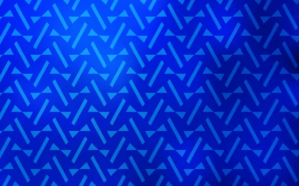 Светло Голубое Векторное Покрытие Многоугольным Стилем Иллюстрация Набором Красочных Треугольников — стоковый вектор