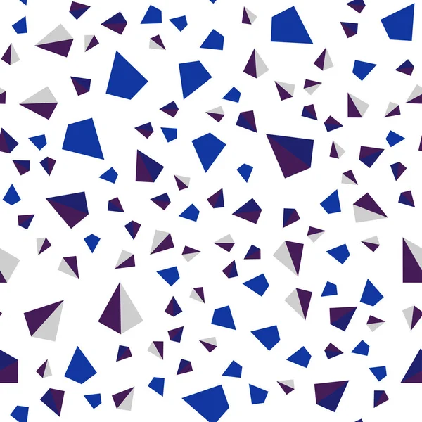 Темно Рожевий Синій Вектор Безшовне Ізометричне Компонування Лініями Трикутниками Абстрактна — стоковий вектор
