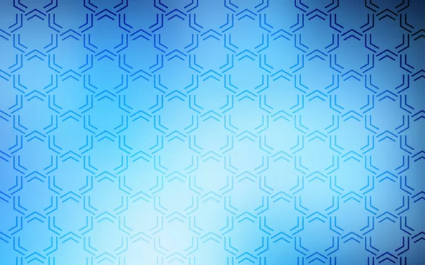 Mise Page Vectorielle Bleu Foncé Avec Lignes Plates Illustration Abstraite — Image vectorielle