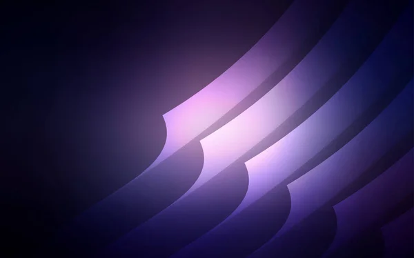 Темно Фіолетова Векторна Текстура Кольоровими Лініями Декоративна Блискуча Ілюстрація Лініями — стоковий вектор
