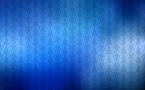 Agencement Vectoriel Bleu Clair Avec Lignes Triangles Triangles Sur Fond — Image vectorielle