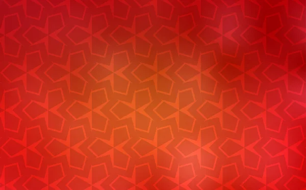 Ανοιχτό Πορτοκαλί Διάνυσμα Πρότυπο Ρόμβους Όμορφη Εικονογράφηση Ορθογώνια Και Τετράγωνα — Διανυσματικό Αρχείο
