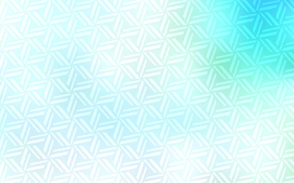 Fond Vectoriel Bleu Clair Avec Lignes Triangles Illustration Abstraite Moderne — Image vectorielle