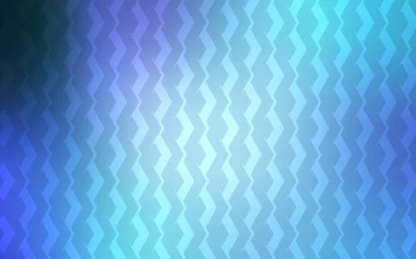 ライトピンク 直線の青いベクトルの背景 抽象的なテンプレート上の行とカラフルな輝くイラスト 小冊子 チラシのパターン — ストックベクタ
