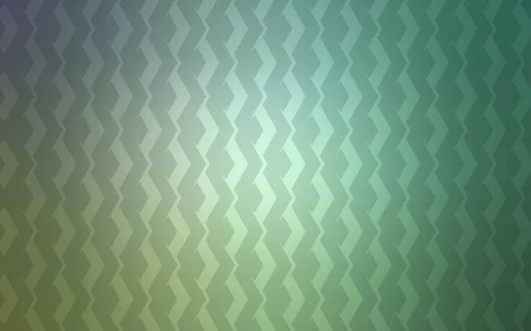Світло Блакитний Зелений Векторний Макет Плоскими Лініями Блискуча Кольорова Ілюстрація — стоковий вектор